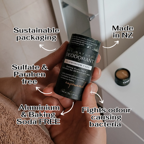 Natural Deodorant | Aluminium and Baking Soda free for Sensitive Skin
